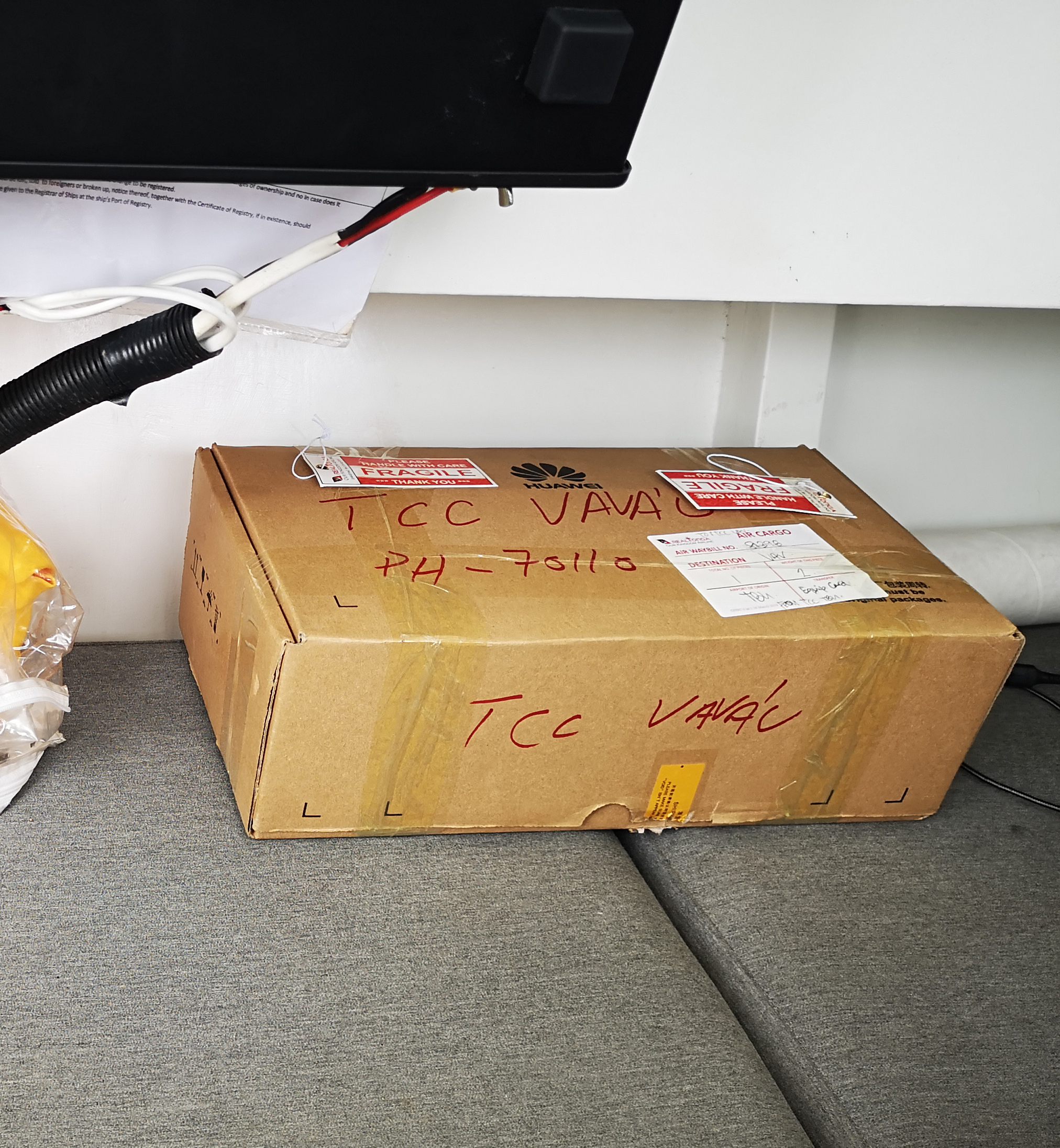 Delivering equipment